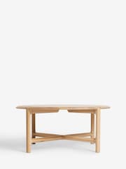 Natural Sutton Oak and Oak Veneer Coffee Table - Image 5 of 7