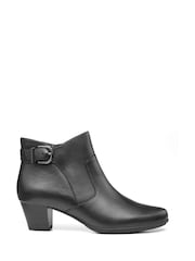 Hotter Black Regular Fit Addison Zip Fastening Boots - Image 1 of 4