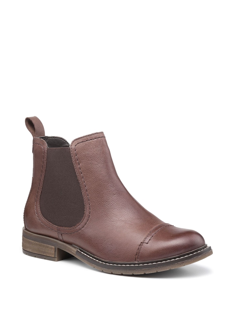 Hotter Brown Alba Slip-On Regular Fit Boots - Image 2 of 4