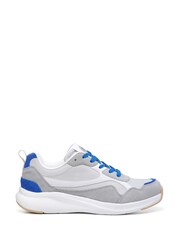 Hotter Grey Resilient  Lace-Up Regular Fit Shoes - Image 1 of 4