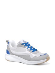 Hotter Grey Resilient  Lace-Up Regular Fit Shoes - Image 2 of 4