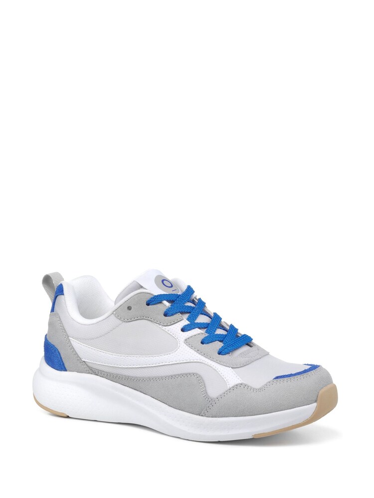 Hotter Grey Resilient  Lace-Up Regular Fit Shoes - Image 2 of 4