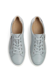 Hotter Light Blue Wide Fit Chase II Lace up / Zip Trainers - Image 4 of 4