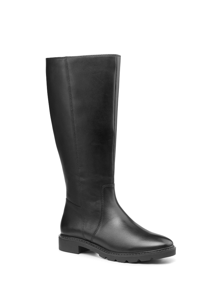 Hotter Black Annalise Zip Fastening Regular Fit Boots - Image 2 of 4