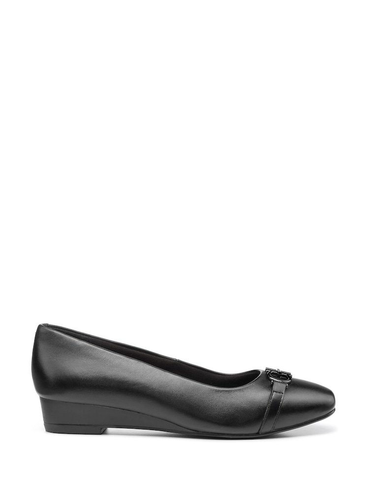 Hotter Black Anna Slip-On Regular Fit Shoes - Image 1 of 4