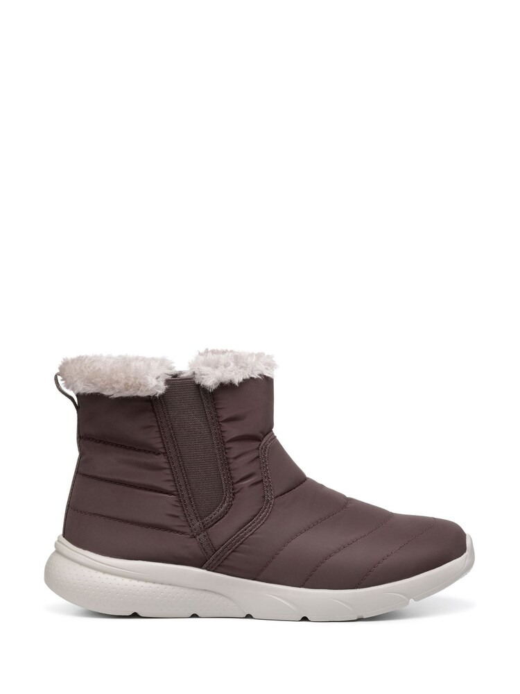 Hotter Brown Wander WR Slip-On Regular Fit Shoes - Image 1 of 4