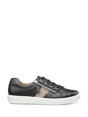 Hotter Black Standard Fit Chase II Lace up / Zip Trainers - Image 1 of 4