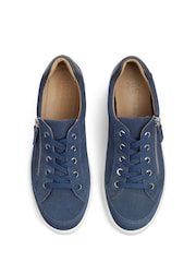 Hotter Blue Extra Wide Fit Chase II Lace up / Zip Trainers - Image 3 of 4
