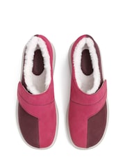 Hotter Red Wrap Touch Fastening Slippers - Image 4 of 4