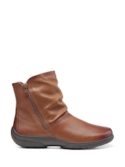 Hotter Brown Standard Fit Whisper Zip Boots - Image 1 of 4