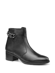 Hotter Black Alondra Zip Fastening Regular Fit Boots - Image 2 of 4