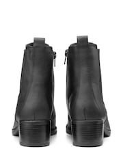 Hotter Black Aldina Zip Fastening Regular Fit Boots - Image 3 of 4