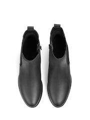 Hotter Black Aldina Zip Fastening Regular Fit Boots - Image 4 of 4