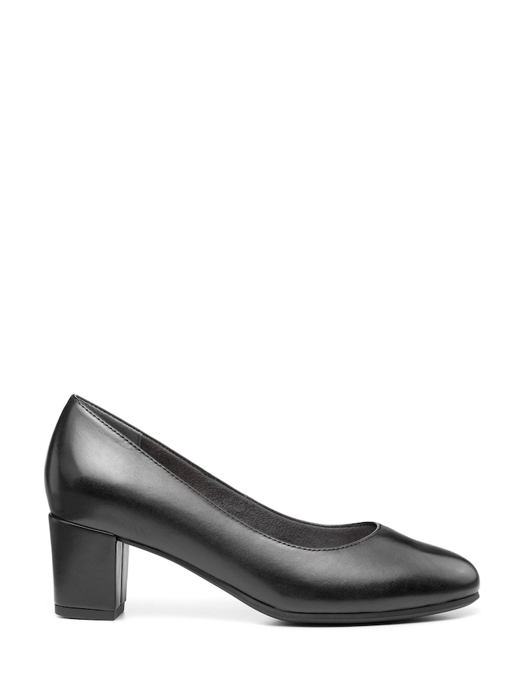 Hotter Black Rumba Slip-On Regular Fit Shoes - Image 1 of 4