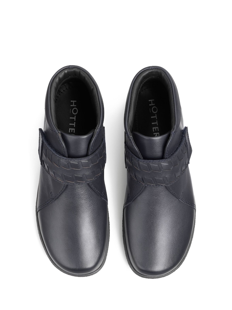 Hotter Blue Wide Fit Daydream Touch-Fastening Boots - Image 3 of 4