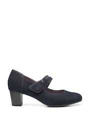 Hotter Blue Samba Touch-Fastening Regular Fit Shoes - Image 1 of 4