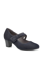 Hotter Blue Samba Touch-Fastening Regular Fit Shoes - Image 2 of 4