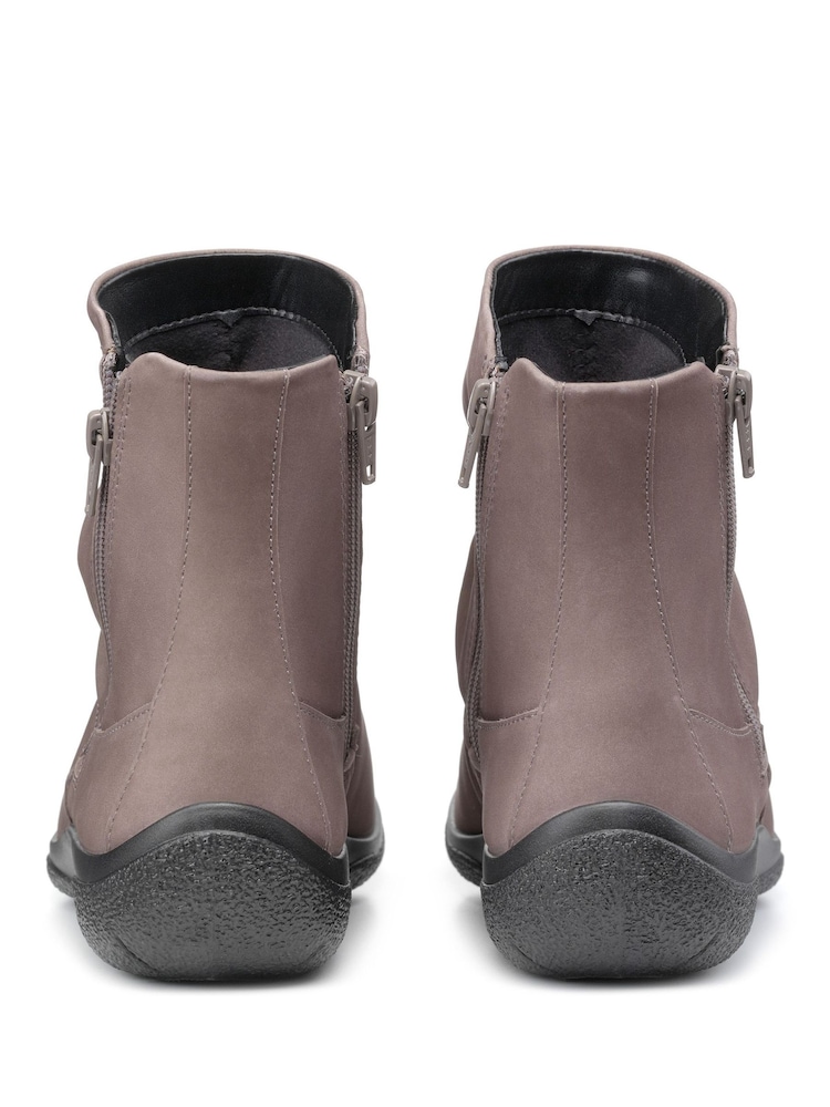 Hotter Natural Standard Fit Whisper Zip Boots - Image 4 of 4