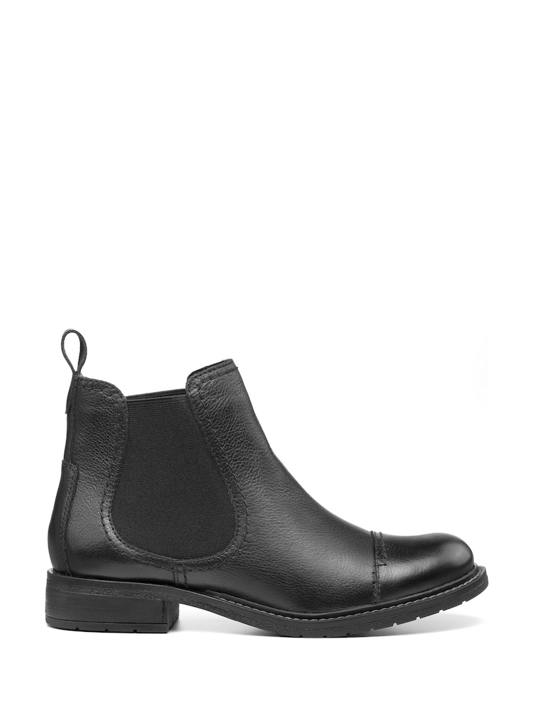 Hotter Black Alba Slip-On Regular Fit Boots - Image 1 of 4