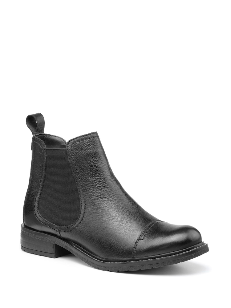 Hotter Black Alba Slip-On Regular Fit Boots - Image 2 of 4