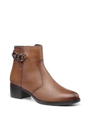 Hotter Brown Alondra Zip Fastening Regular Fit Boots - Image 2 of 4