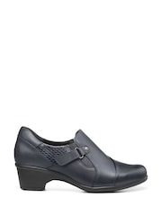 Hotter Blue Regular Fit Barnet Slip-On Shoes - Image 1 of 4