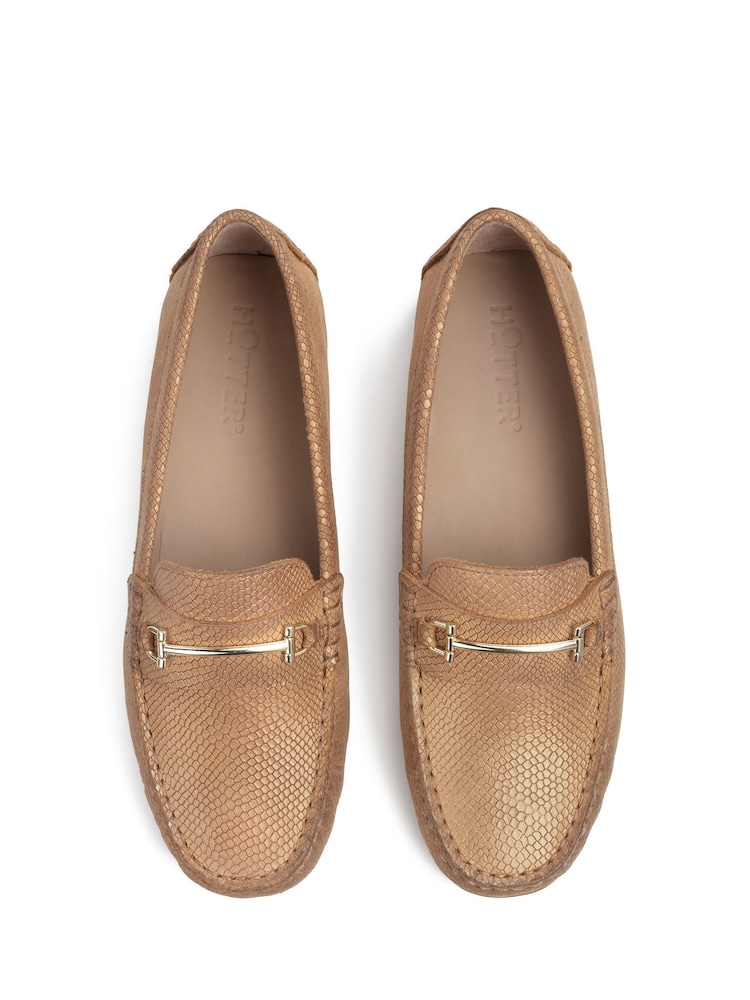 Hotter Gold Reef Slip-On Regular Fit Shoes - Image 4 of 4