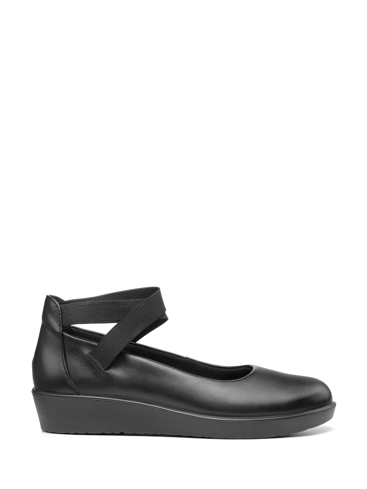 Hotter Black Regular Fit Lola Slip-Ons Shoes - Image 1 of 4 Hotter Black Regular Fit Lola Slip-Ons Shoes - Image 1 of 4