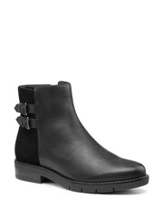 Hotter Black Regular Fit Faye Zip Fastening Boots - Image 2 of 4