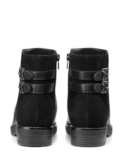 Hotter Black Regular Fit Faye Zip Fastening Boots - Image 4 of 4