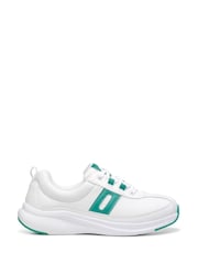 Hotter White Regular Fit Pace Lace-Up Shoes - Image 1 of 4