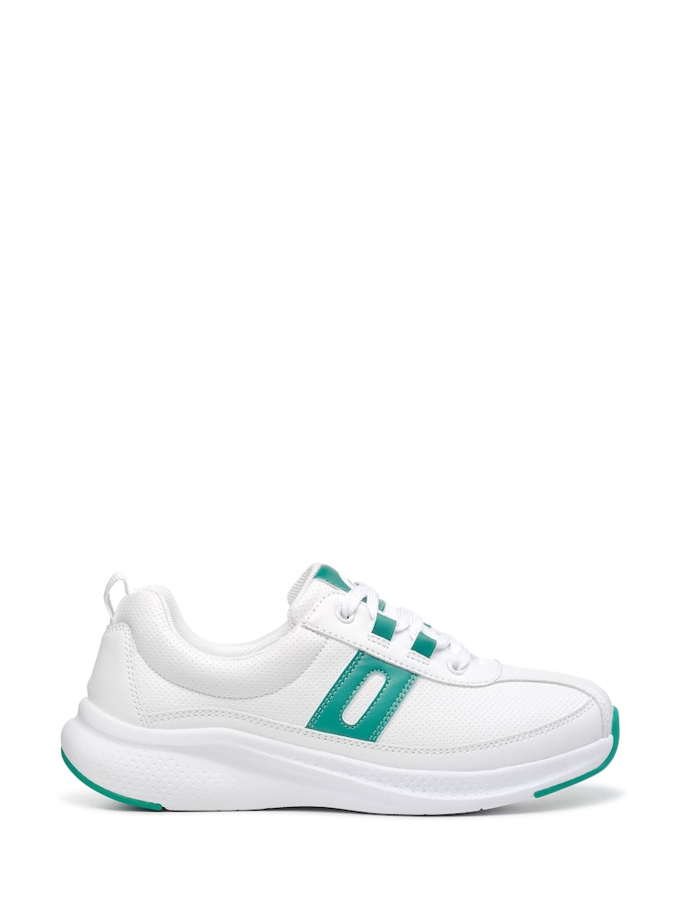 Hotter White Regular Fit Pace Lace-Up Shoes - Image 1 of 4