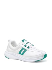 Hotter White Regular Fit Pace Lace-Up Shoes - Image 2 of 4