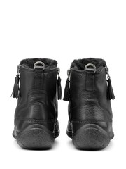 Hotter Black Regular Fit Vail Zip Fastening Boots - Image 4 of 4