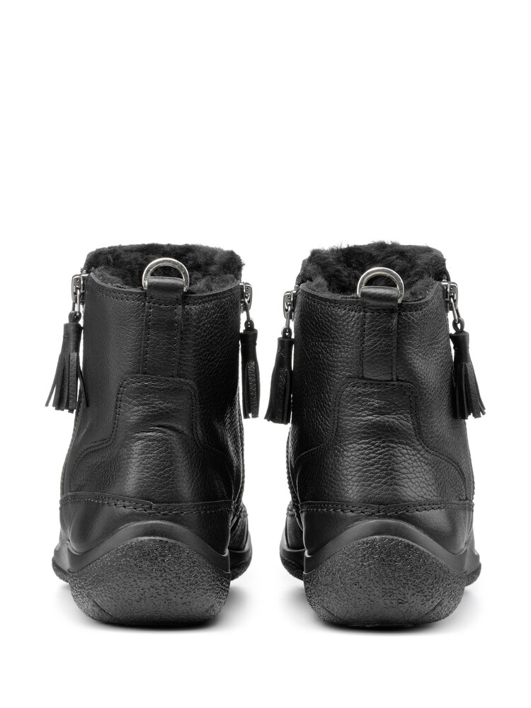 Hotter Black Regular Fit Vail Zip Fastening Boots - Image 4 of 4