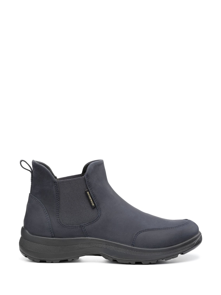 modra - Hotter v standardnem kroju Venture Waterproof Slip-On čevlji - Slika 1 iz 4
