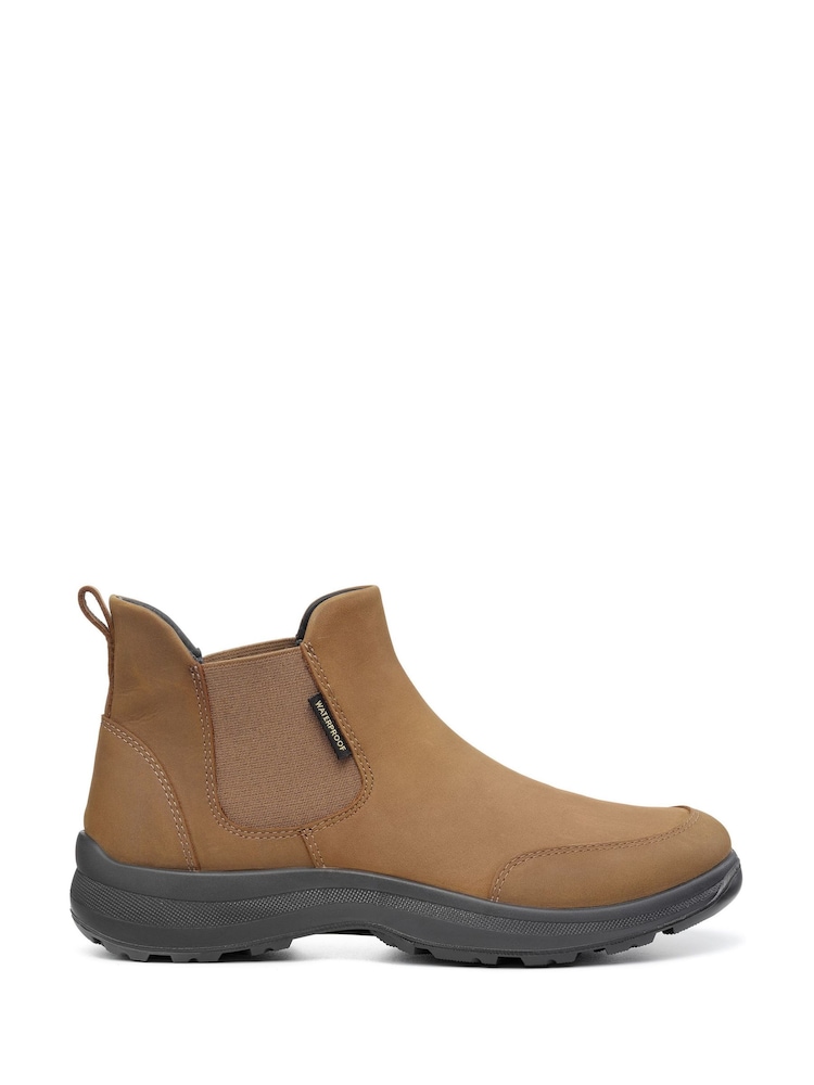 rjava - Hotter v standardnem kroju Venture Waterproof Slip-On čevlji - Slika 1 iz 4