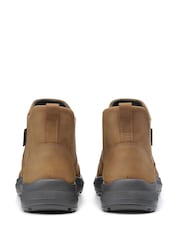 rjava - Hotter v standardnem kroju Venture Waterproof Slip-On čevlji - Slika 3 iz 4