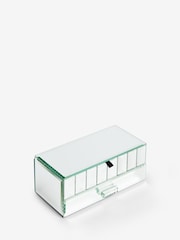 Silver Glass Jewellery Box - Image 4 of 4