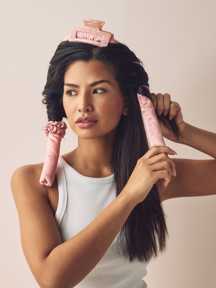 Dressing Gown Heatless Towel Curls Heatless How To Curl Hair No