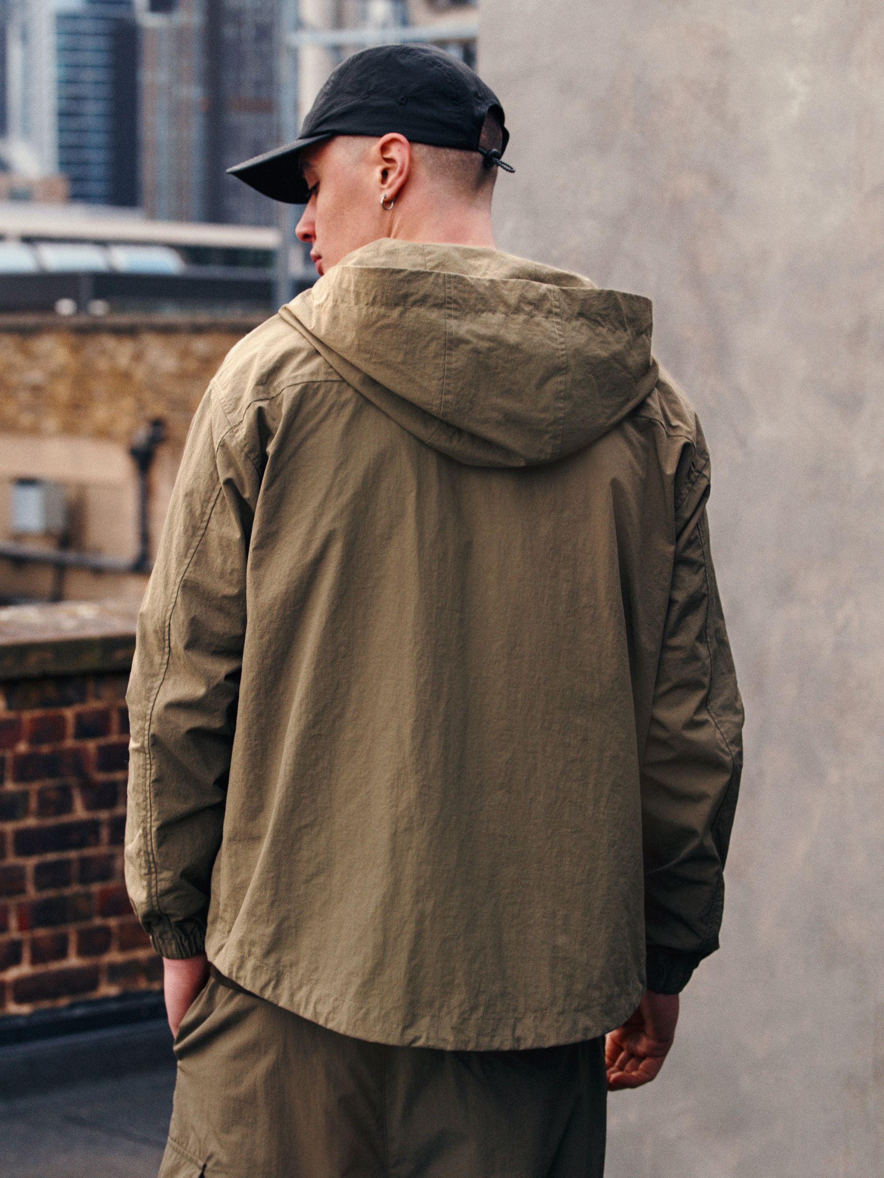 Buy Khaki Green EDIT Overhead Quarter Zip Jacket with Bellowed Pockets from  Next Luxembourg