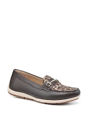 Hotter Brown Wide Fit Pier Slip-On Shoes - Image 2 of 4