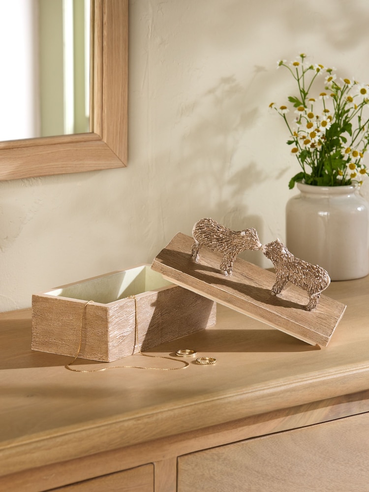 Hamish The Highland Cow Jewellery and Storage Box - Image 2 of 6