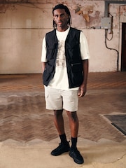Black EDIT Multi Pocket Gilet - Image 2 of 10