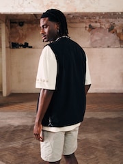 Black EDIT Multi Pocket Gilet - Image 3 of 10