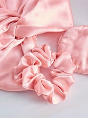Satin Eye Mask, Sleep Turban And Scrunchie Gift Set - Image 2 of 3
