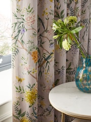 Pink Emporium Floral Eyelet Blackout/Thermal Curtains - Image 6 of 9