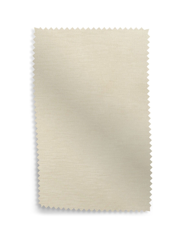 Fine Chenille Easy Clean Oyster Fabric Swatch - Image 1 of 1