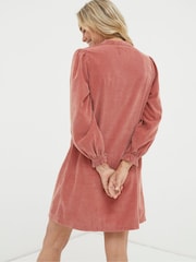 FatFace Orange Cord Tunic Dress - Image 2 of 5