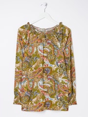 FatFace Green Prairie Paisley Tunic - Image 6 of 6